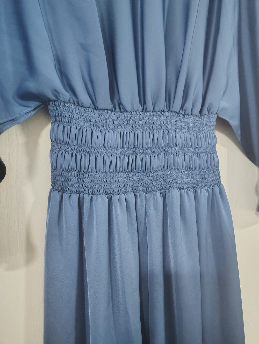 NWT $545 Ramy Brook Cheri Wide Leg Jumpsuit "True Blue" Women's XS Quiet Luxury - Picture 11 of 12